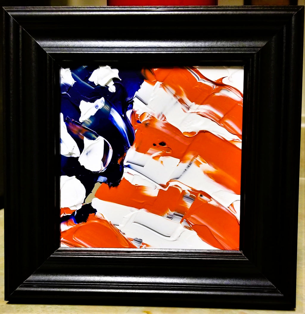 Abstract American Flag