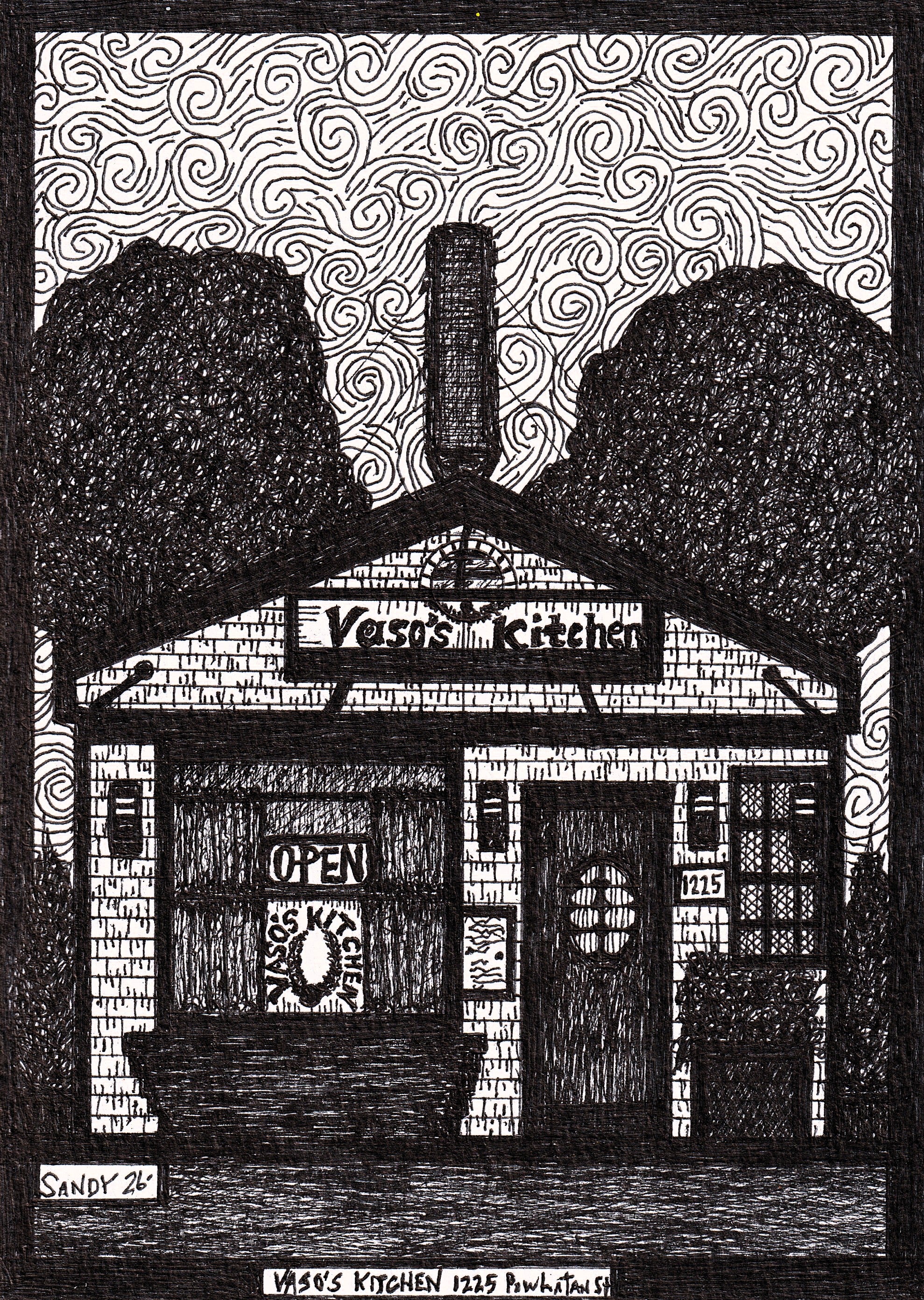 Vaso's Kitchen, Northeast Old Town Alexandria, VA